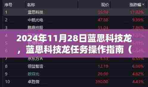 蓝思科技龙任务操作指南,从初学者到进阶用户的全方位指南(2024年11月28日版)