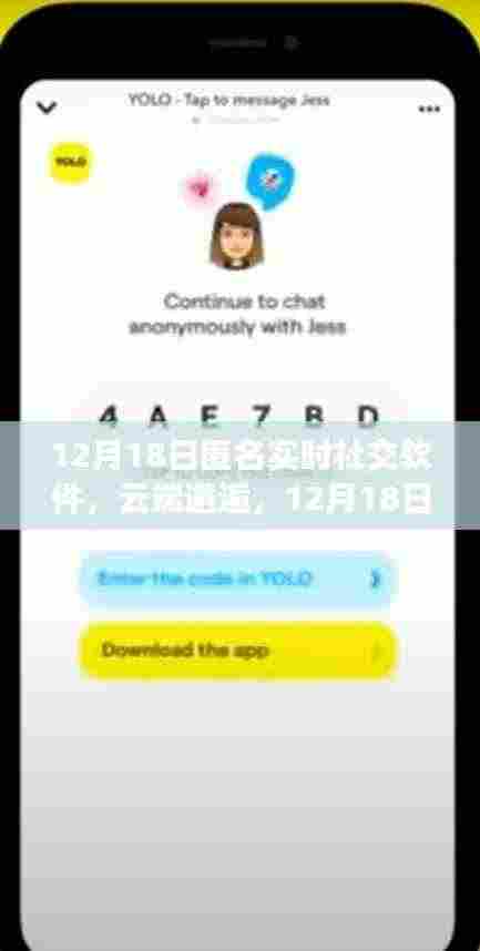 12月18日匿名实时社交软件的诞生,云端邂逅与社交变革