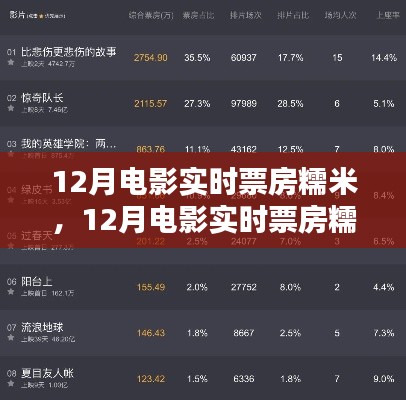 12月电影实时票房糯米,全面评测与深度介绍
