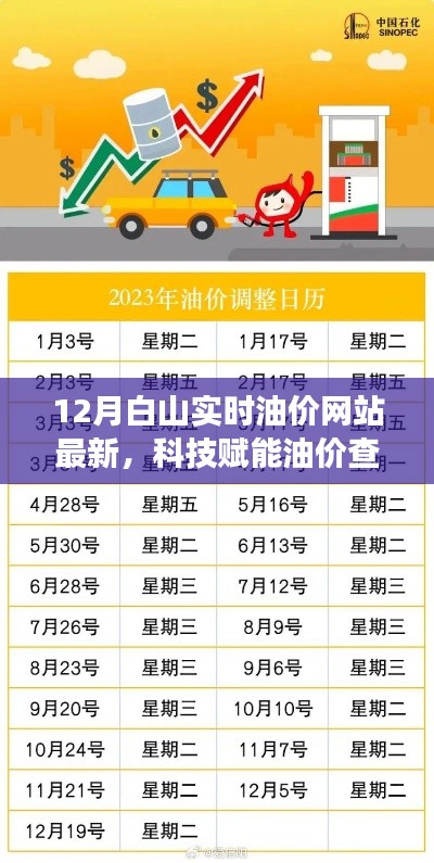 科技助力油价查询,白山实时油价网站新功能亮相,12月油价动态一网打尽