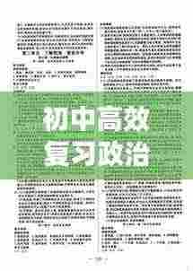 初中高效复习政治答案：政治高效课堂九年级 