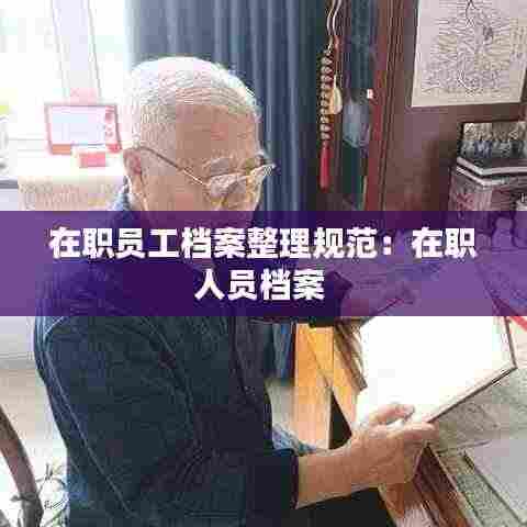 在职员工档案整理规范：在职人员档案 