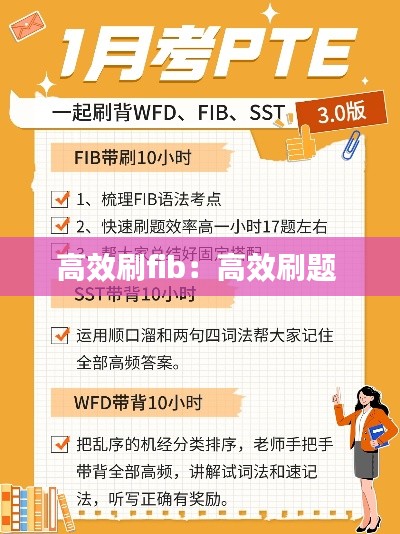 高效刷fib：高效刷题 