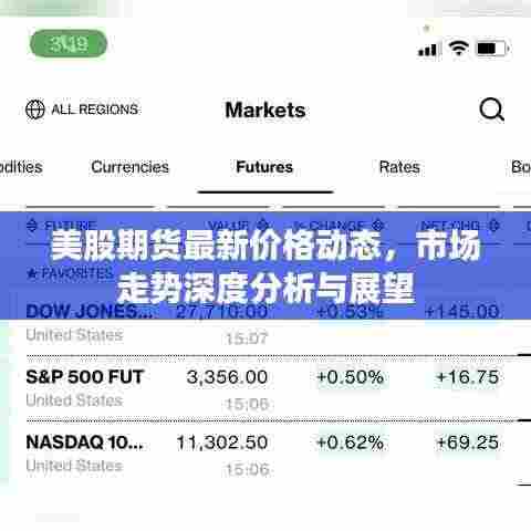 美股期货最新价格动态,市场走势深度分析与展望