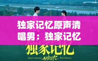 独家记忆原声清唱男:独家记忆谁唱的最好听