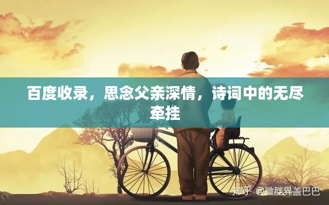 百度收录,思念父亲深情,诗词中的无尽牵挂