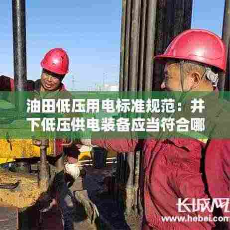 油田低压用电标准规范:井下低压供电装备应当符合哪些规定