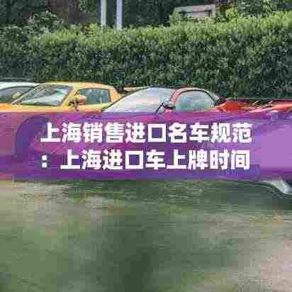 上海销售进口名车规范：上海进口车上牌时间 