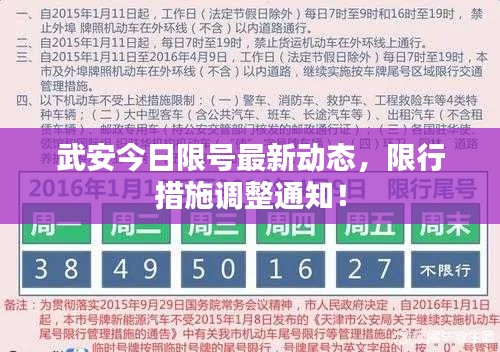 武安今日限号最新动态,限行措施调整通知!