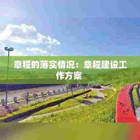 章程的落实情况：章程建设工作方案 