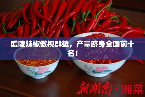 醴陵辣椒傲视群雄,产量跻身全国前十名!