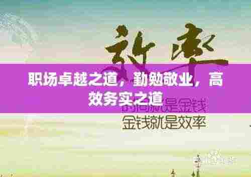 职场卓越之道，勤勉敬业，高效务实之道