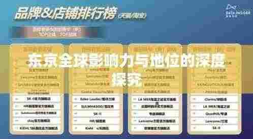 东京全球影响力与地位的深度探究