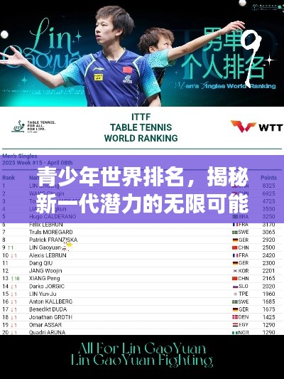 青少年世界排名,揭秘新一代潜力的无限可能
