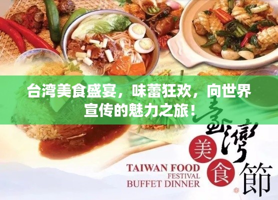 台湾美食盛宴,味蕾狂欢,向世界宣传的魅力之旅!
