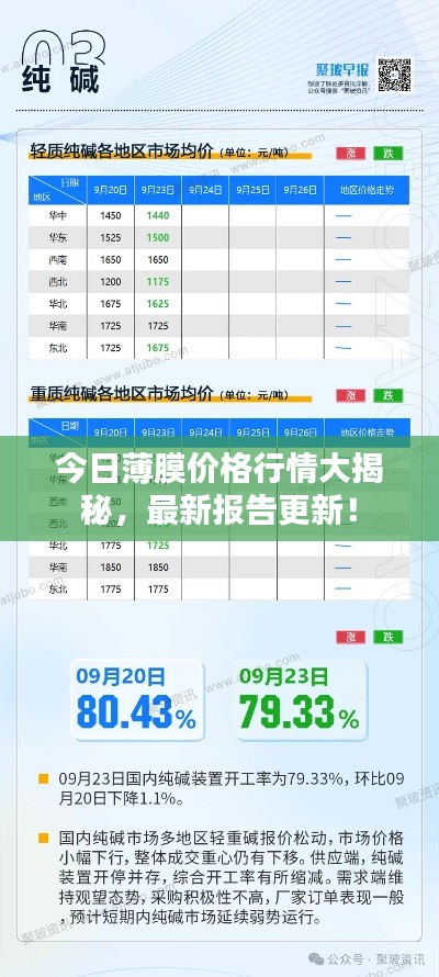 今日薄膜价格行情大揭秘,最新报告更新!